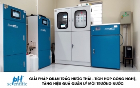 GIẢI PHÁP QUAN TRẮC NƯỚC THẢI - Tích hợp công nghệ, tăng hiệu quả quản lý môi trường nước