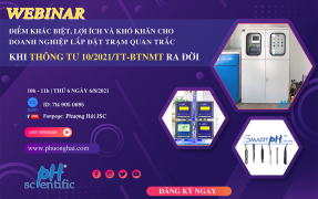 ĐIỂM KHÁC BIỆT, LỢI ÍCH VÀ KHÓ KHĂN CHO DOANH NGHIỆP LẮP ĐẶT TRẠM QUAN TRẮC KHI THÔNG TƯ 10/2021/TT-